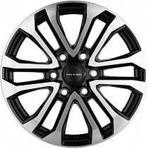Khomen Wheels KHW1805 (ZV 18_Toyota LC Prado) 7,5x18 6x139,7 ET25 Dia 106,1 (BLACK-FP) KHW103503