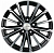 Khomen Wheels KHW1611 (ZV 16_Mazda 3/i 35) 6,5x16 5x114,3 ET45 Dia 67,1 (BLACK-FP) KHW102217