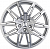 Khomen Wheels KHW1904 (3/4/5/6 series) 8,5x19 5x112 ET30 Dia 66,6 (BRILLIANT SILVER-FP) KHW190400BSF