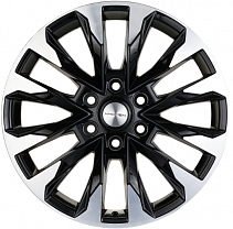Khomen Wheels KHW2010 (LC Prado) 8x20 6x139,7 ET25 Dia 106,1 (BLACK-FP) KHW104151