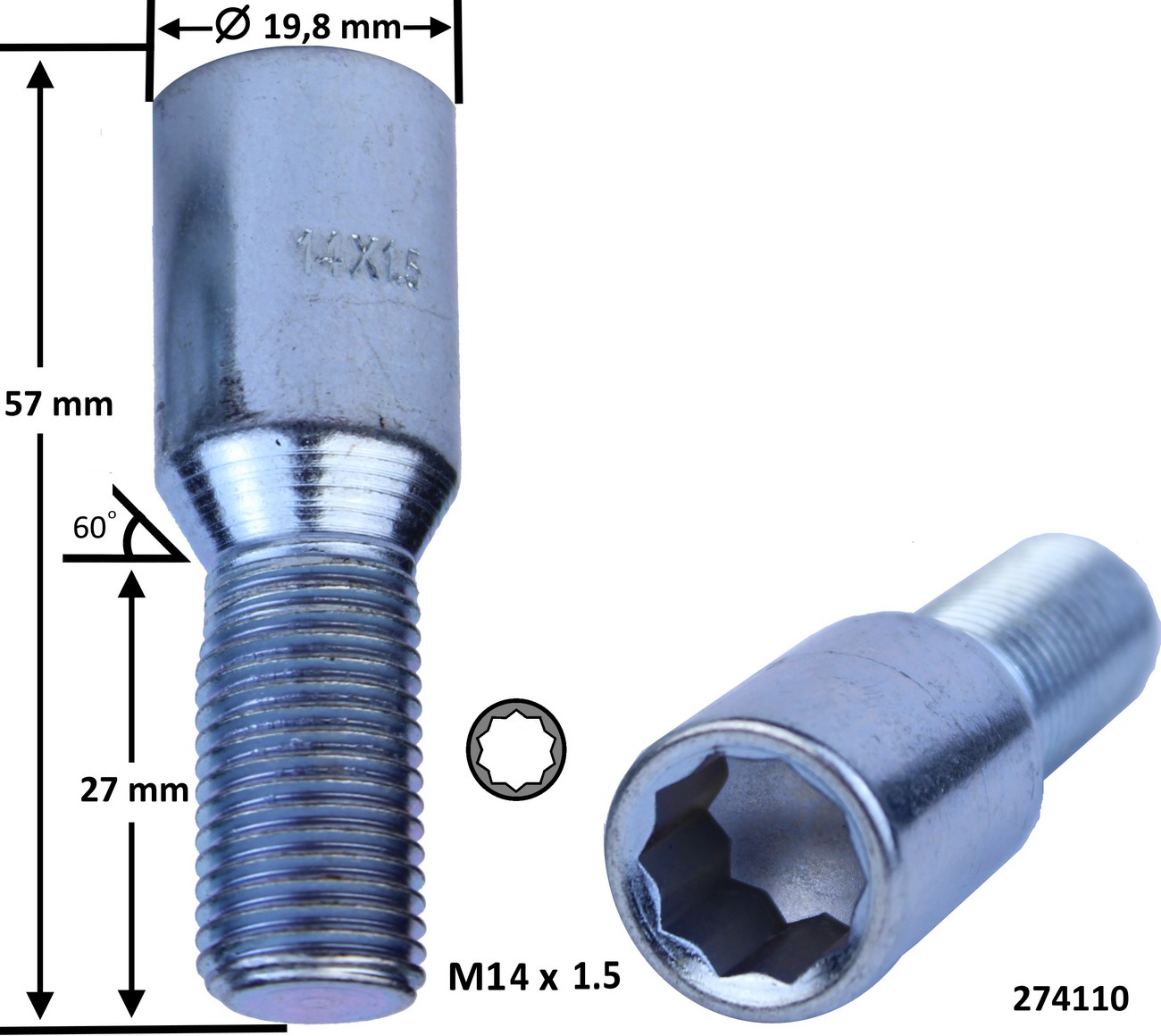 5 c17. болт колесный febi m14x1. 5. 5. M 14 x 1 5.