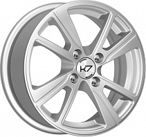 K7 K-27 5,5x14 4x98 ET35 Dia 58,5 (Серебро S) 2730SK