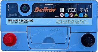 Delkor EFB N55R (80B24R) Start-Stop