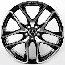 Replica Mercedes-Benz IVF-3142-CT525 9,5x20 5x112 ET45 Dia 66,5 (Чёрный Глянцевый) VL81866