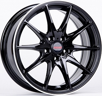 Replica Rays 5203-SL041 7x17 5x112 ET38 Dia 66,6 (Чёрный Глянцевый) VL81387