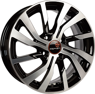 Remain R196 (Lada Vesta) 6x15 4x100 ET50 Dia 60,1 (Алмаз Черный) 19600AR
