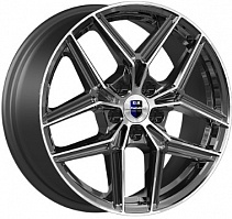 КиК Юнион (КС1025-02) 7x17 5x114,3 ET38 Dia 67,1 (Алмаз Черный) 79595