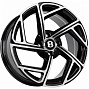 FF FBX115 7x16 4x100 ET35 Dia 73,1 (Black Machine Face) LOT1132_FBX115