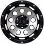 Kipardo KF59 8,5x18 6x139,7 ET15 Dia 110,1 (Black Polish) LOT1693_KF59