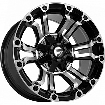 FF JT133 8x16 6x139,7 ET0 Dia 110,1 (Black Machined Face) LOT1146