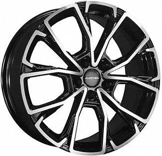 Khomen Wheels KHW1907 (Geely Atlas Pro) 7,5x19 5x114,3 ET45 Dia 60,1 (BLACK-FP) KHW190709BLF