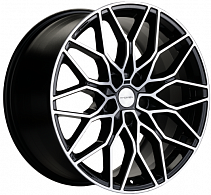 Khomen Wheels KHW1902 (BMW 3/4/5/6 series) 9,5x19 5x112 ET40 Dia 66,6 (BLACK MATT-MR) KHW190216BMR