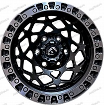 SpeedMile XTX018 8x16 6x139,7 ET0 Dia 110,1 (Matt Black Machine Lip) JTXTX0188160613971101MBML