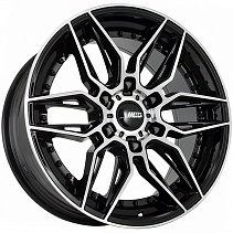 Kipardo KF66 8,5x18 6x139,7 ET15 Dia 108,1 (Black Machined Face) LOT1666_KF66