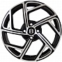 FF FBX115 7x16 4x100 ET35 Dia 73,1 (Black Machine Face) LOT1132_FBX115