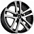 FF FBX480 7,5x18 4x100 ET38 Dia 73,1 (Black Machined Face) LOT1633_FBX480