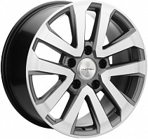 Khomen Wheels KHW2003 (Toyota Land Cruiser 200) 8,5x20 5x150 ET58 Dia 110,1 (Gray Fp) KHW101502