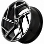 FF FBX115 7x15 4x100 ET35 Dia 73,1 (Black Machine Face) LOT1131_FBX115