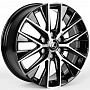 Replica Lexus IVF-3219-SM199 8x20 6x139,7 ET55 Dia 95,1 (Чёрный Глянцевый) VL81887