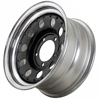 Grizzly SW04 7x15 5x139,7 ET-20 Dia 108,5 (Black Inner + Chrome Outer Rim) LOT1223_SW04