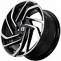 FF FBX104 7x15 4x100 ET35 Dia 73,1 (Black Machine Face) LOT1133_FBX104