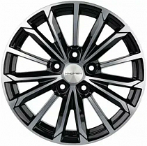Khomen Wheels KHW1611 (ZV 16_Mazda 3/i 35) 6,5x16 5x114,3 ET45 Dia 67,1 (BLACK-FP) KHW102217