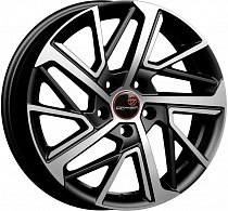 Вектор 267 6,5x17 4x100 ET43 Dia 60,1 (Алмаз Черный) 26713AR