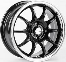 Replica Work 12243-FG412 6,5x15 4x100 ET35 Dia 73,1 (Чёрный Глянцевый) VL81429