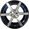 Replica 6051_2740 7,5x17 4x100 ET35 Dia 73,1 (хром) 60512740