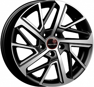 Вектор 267 6,5x17 4x100 ET50 Dia 60,1 (алмаз черный) 26715AR