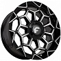 Kipardo KF65 7,5x17 4x98 ET25 Dia 73,1 (Gloss Black Machined Face) LOT1705_KF65
