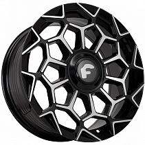 Kipardo KF65 7,5x17 4x98 ET25 Dia 73,1 (Gloss Black Machined Face) LOT1705_KF65