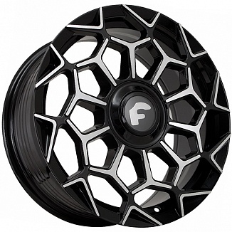 Kipardo KF65 7,5x17 4x98 ET25 Dia 73,1 (Gloss Black Machined Face) LOT1705_KF65