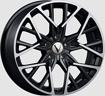 Вектор B225 8x18 5x114,3 ET46 Dia 67,1 (Алмаз Черный) 22509AB