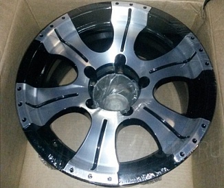 КиК Байконур (КС473-10) 7x15 6x139,7 ET-5 Dia 110,1 (Алмаз Черный) 34662