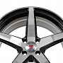FF FBX501 7,5x17 4x100 ET38 Dia 73,1 (Black Machined Face) LOT1900_FBX501