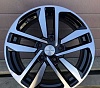 Khomen Wheels KHW1612 (ZV 16_ Mazda 3/ix35) 6,5x16 5x114,3 ET45 Dia 67,1 (BLACK-FP) KHW103112