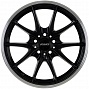 FF REW009 7x16 5x100 ET35 Dia 73,1 (Black Machine Lip) LOT1867_REW009