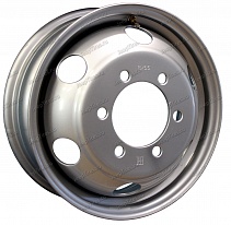 Steel Газель 5,5x16 6x170 ET105 Dia 130 (Серый) 5516-6х