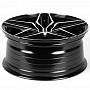 Replica Advan IVF-007-CT492 8x18 5x112 ET35 Dia 66,45 (Чёрный Глянцевый) VL81949