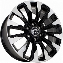 FF AO9880 8,5x20 6x139,7 ET25 Dia 106,1 (Black Machined Face) LOT2045