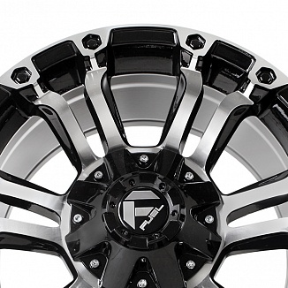 FF JT133 8x16 6x139,7 ET0 Dia 110,1 (Black Machined Face) LOT1146_JT133