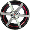 Replica 6051_2741 7,5x17 4x100 ET35 Dia 73,1 (хром) 60512741
