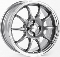 Replica Work 12243-FG412 6,5x15 4x100 ET35 Dia 73,1 (Графит Глянцевый (Полированный Обод)) VL81430