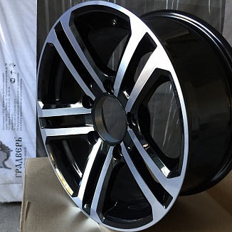 КиК Палладика 7x16 5x139,7 ET5 Dia 110,1 (Алмаз Черный) 77597