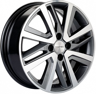 Khomen Wheels KHW1609 (16_Lada X-Ray) 6x16 4x100 ET41 Dia 60,1 (GRAY-FP) KHW101911