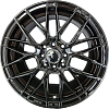Replica DX088_1953 7x15 4x100 ET35 Dia 73,1 (Black) DX0881953