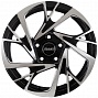 FF FBX137 6,5x16 5x100 ET35 Dia 73,1 (Black Machined Face) LOT1189_FBX137
