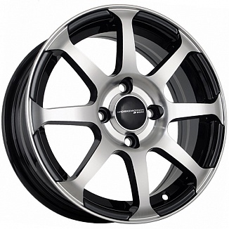FF JT2012 5,5x14 4x100 ET35 Dia 73,1 (Black Machined Face) LOT1975_JT2012