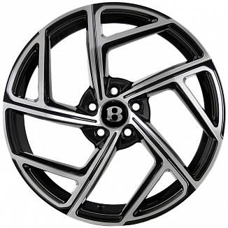 FF FBX115 7,5x17 5x100 ET35 Dia 73,1 (Black Machine Face) LOT1765_FBX115